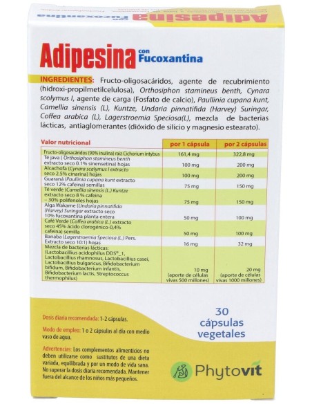 Adipesina 30Comp.