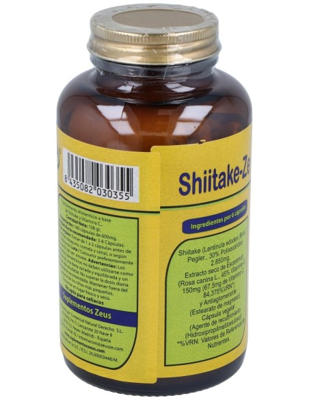Shiitake-Ze 400Mg. 180Cap.