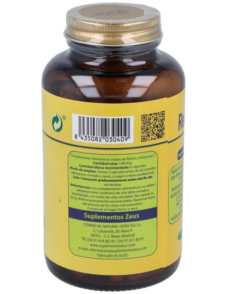 Reishi (Ganovital) 600Mg. 180Cap.