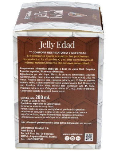 Jelly Edad Ampollas (3ª Edad) 20Amp.