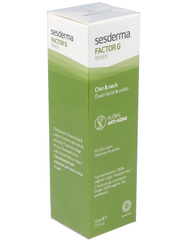 Sesderma Factor G Renew Óvalo Facial Y Cuello, 50 Ml