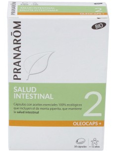 Pranarom Oleocaps+ 2 Salud Intestinal, 30 Cápsulas