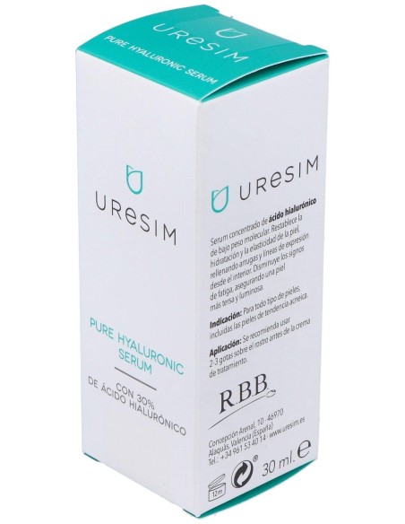 Uresim Pure Hyaluronic Serum, 30 Ml