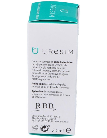 Uresim Pure Hyaluronic Serum, 30 Ml