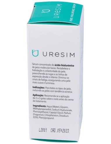 Uresim Pure Hyaluronic Serum, 30 Ml