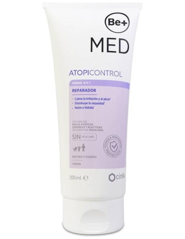 Be+ Piel Atópica Crema Hidratante Y Nutritiva, 200 Ml