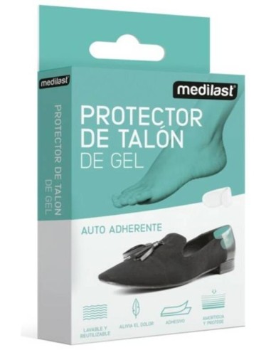 Medilast Protector De Talón De Gel T-Única 1Ud