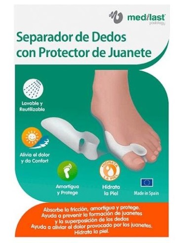 Medilast Separador De Dedos Con Protector De Juanete T-Única 1Ud
