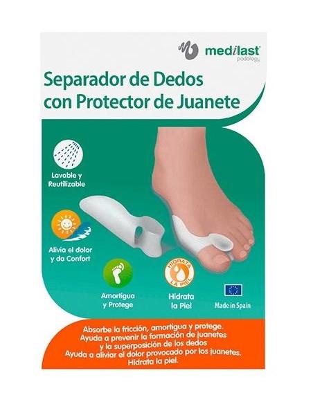 Medilast Separador De Dedos Con Protector De Juanete T-Única 1Ud