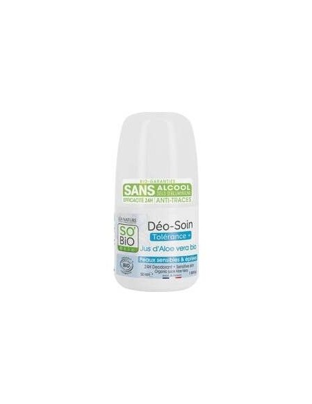 So Bio Etic Desodorante Roll On Tolerance Aloe Vera 50Ml