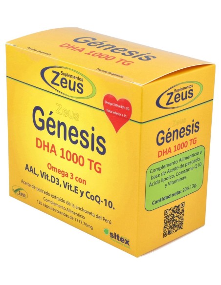 Genesis Dha Tg 1000 Omega 3 120Cap.