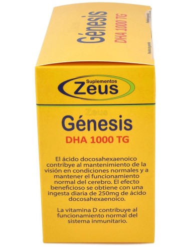 Genesis Dha Tg 1000 Omega 3 120Cap.