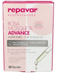 Repavar Aceite Puro De Rosa Mosqueta Advance, 15 Ml