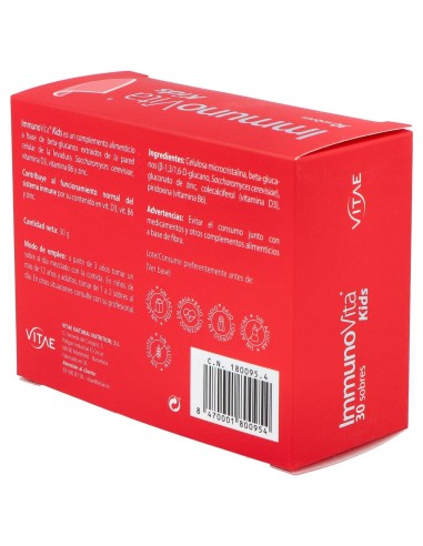 Vitae Inmunovita Kids, 30 Sobres