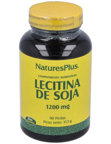 Lecitina De Soja 1200Mg. 90 Perlas