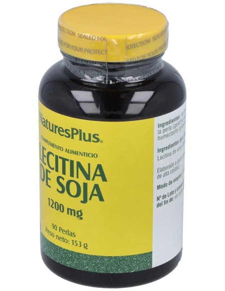 Lecitina De Soja 1200Mg. 90 Perlas