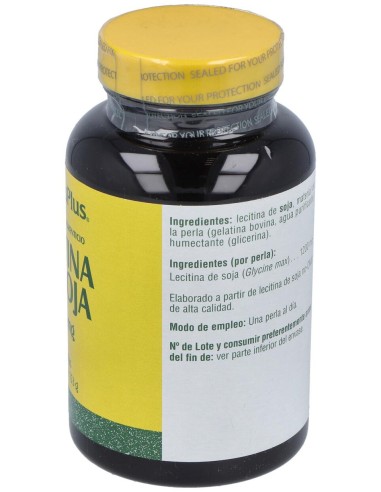Lecitina De Soja 1200Mg. 90 Perlas