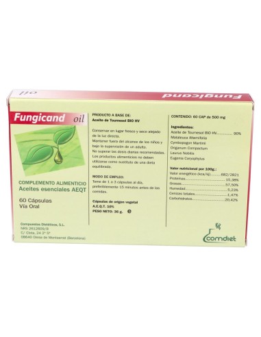 Fungicand-Oil 60Cap