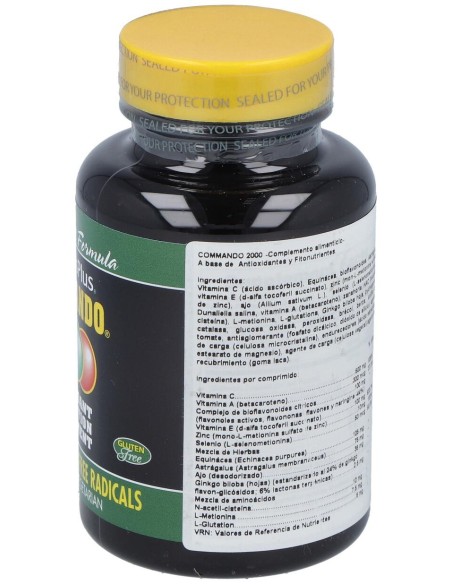 Commando 2000 (Antioxidante) 60 Comp.