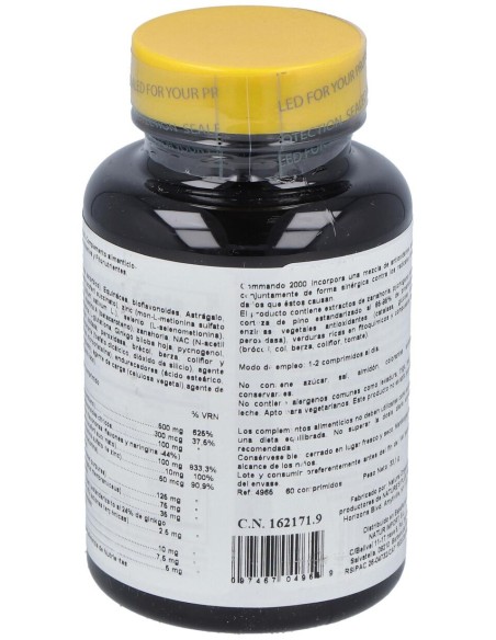 Commando 2000 (Antioxidante) 60 Comp.