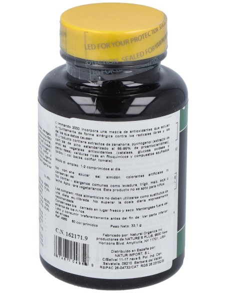 Commando 2000 (Antioxidante) 60 Comp.