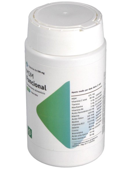 Msm Funcional 500Mg. 120Cap.