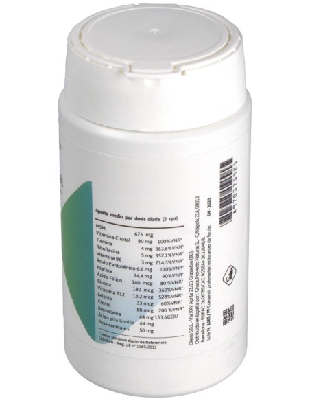 Msm Funcional 500Mg. 120Cap.