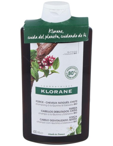 Champu Quinina Y Edelweiss 400Ml.