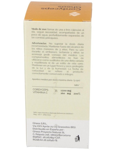 Cordyceps Gheos 90Cap.