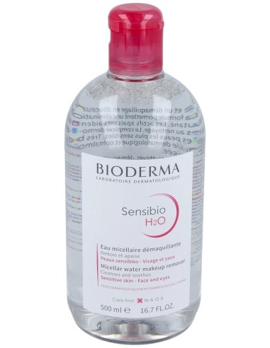 Sensibio H2O Solucion Micelar Piel Sensible 500Ml.