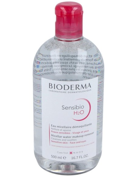 Sensibio H2O Solucion Micelar Piel Sensible 500Ml.