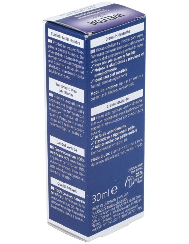 Crema Hidratante Para Hombre 30Ml.