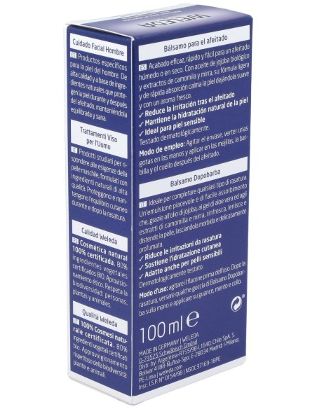 Balsamo Para Despues Del Afeitado 100Ml.