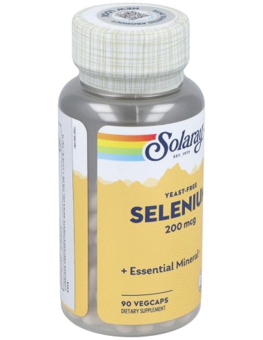 Selenium Sin Levaduras 200Mcg. 90Cap.