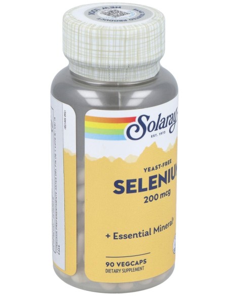 Selenium Sin Levaduras 200Mcg. 90Cap.