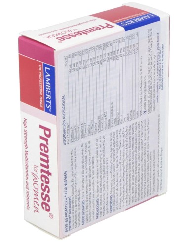 Premtesse Para Mujeres 60Comp.