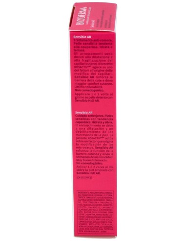 Sensibio Ar Crema Antirojeces 40Ml