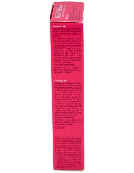 Sensibio Ar Crema Antirojeces 40Ml