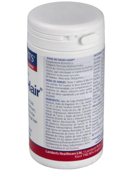 Maxi-Hair (Nueva Formula) 60Comp.