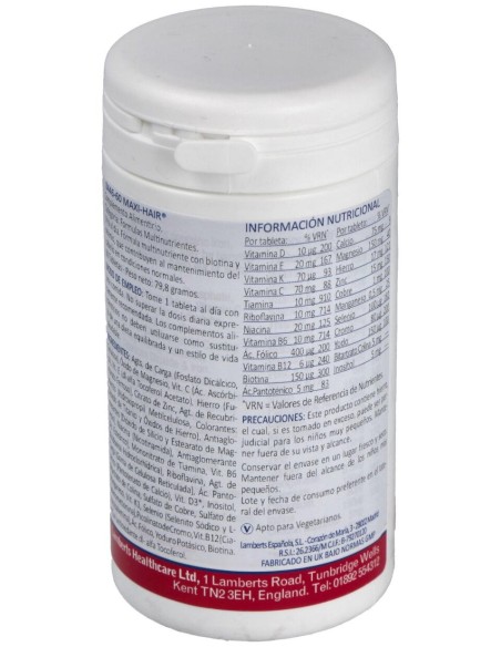 Maxi-Hair (Nueva Formula) 60Comp.