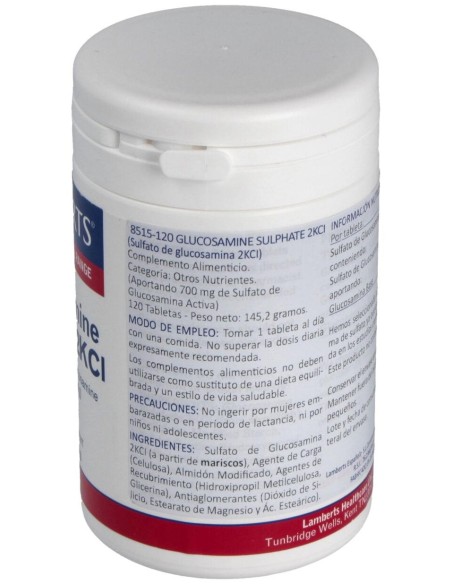 Sulfato De Glucosamina 120Comp.