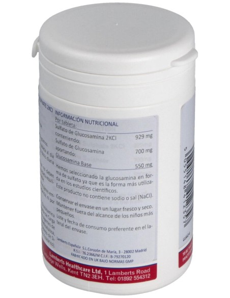 Sulfato De Glucosamina 120Comp.