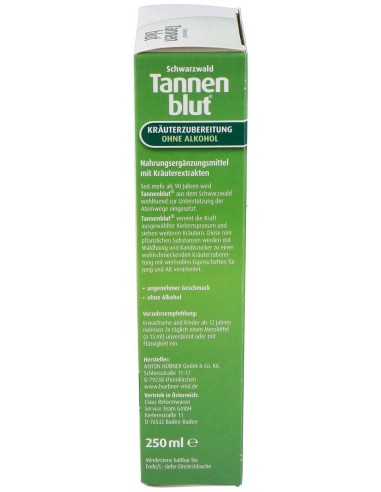 Tannenblut Bronquial Jarabe 250Ml.