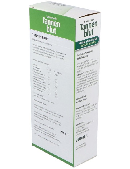 Tannenblut Bronquial Jarabe 250Ml.