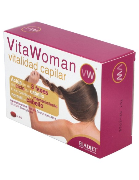 Vita Woman Vitalidad Capilar 60Comp.