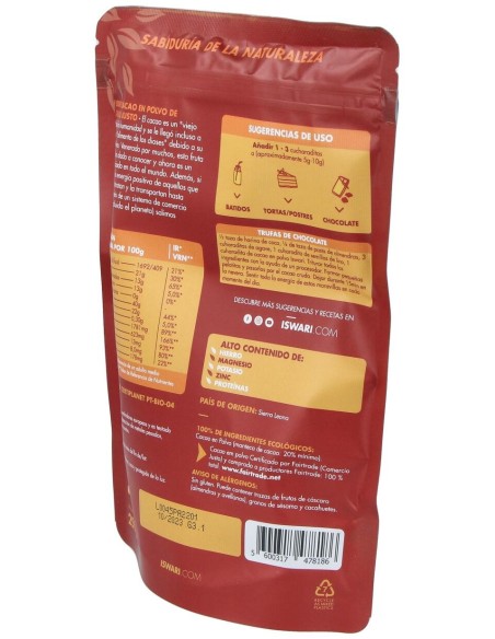 Cacao Superalimento 250Gr.