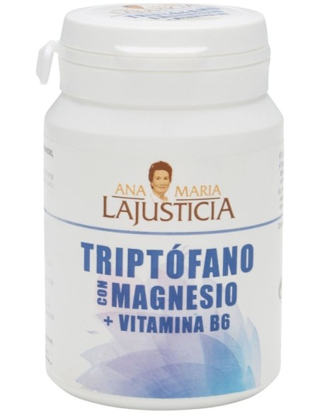 Ana Maria Lajusticia Triptófano Con Magnesio + Vitamina B6, 60 Comprimidos