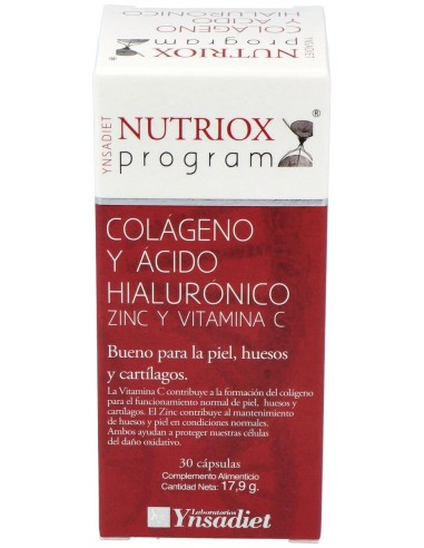 Ac. Hialuronico Y Colageno 30Cap.