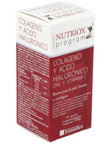 Ac. Hialuronico Y Colageno 30Cap.