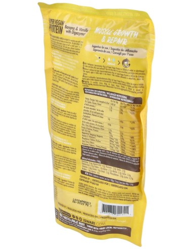 Super Vegan Protein Fitness Platano-Vainilla 350Gr